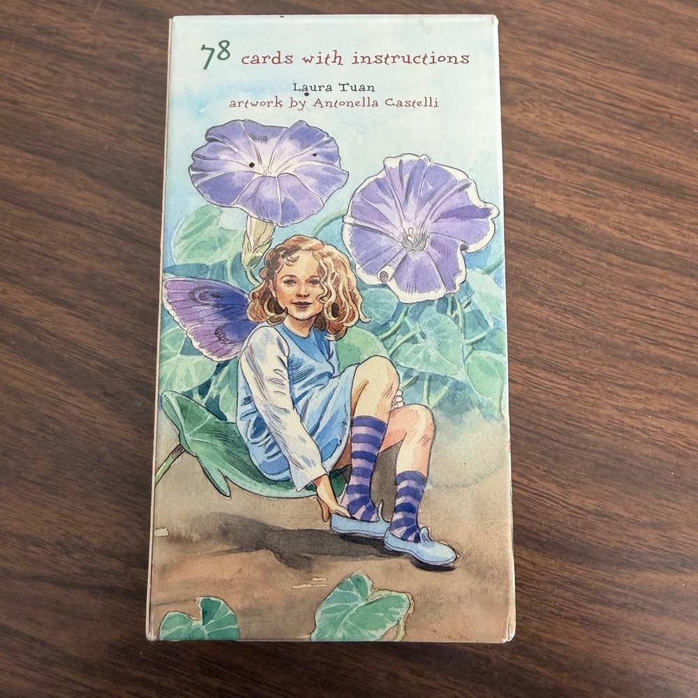 The Spirit of Flowers Tarot Cards Laura Tuan Complete With Guide